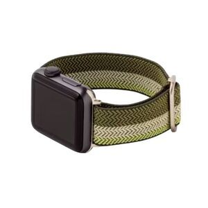Heyday Olive Green Nylon Band for Apple Watch Unisex Casual Strap‎ 42-44cm M/L